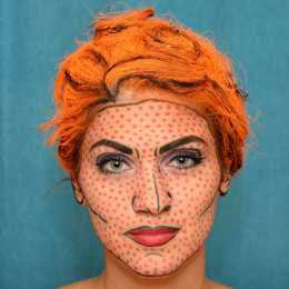 Classic Pop Art Lady Makeup Kit